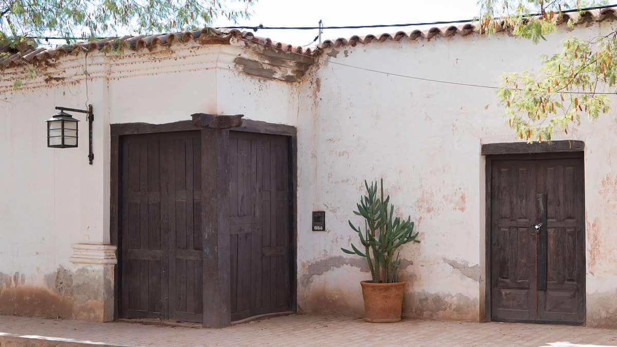 San Carlos maison coloniale double porte angle