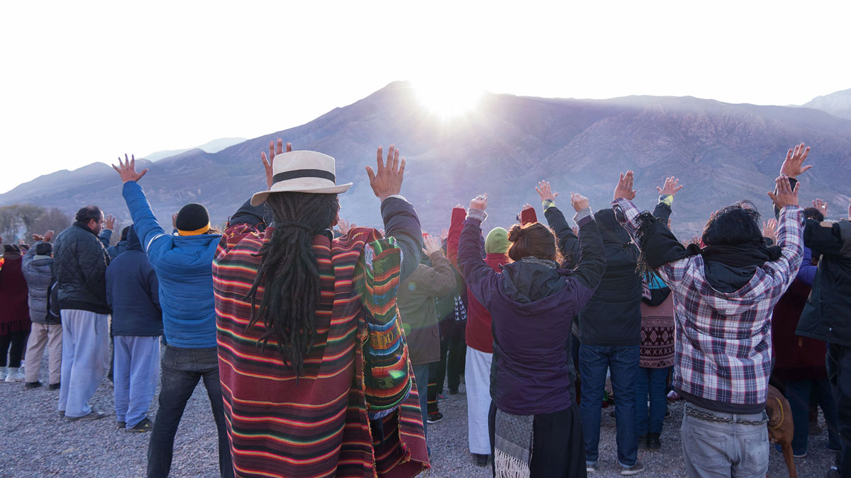 Inti Raymi Huacalera Prières lever du soleil