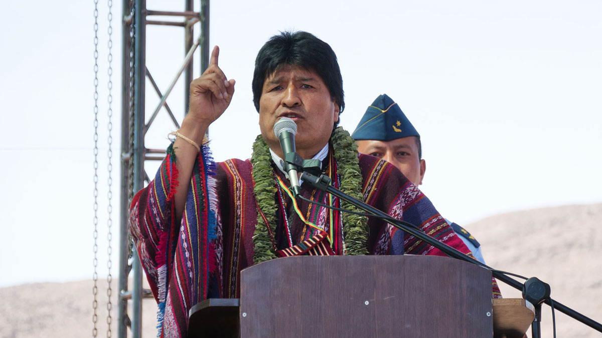 Evo Morales fête la révolution agraire