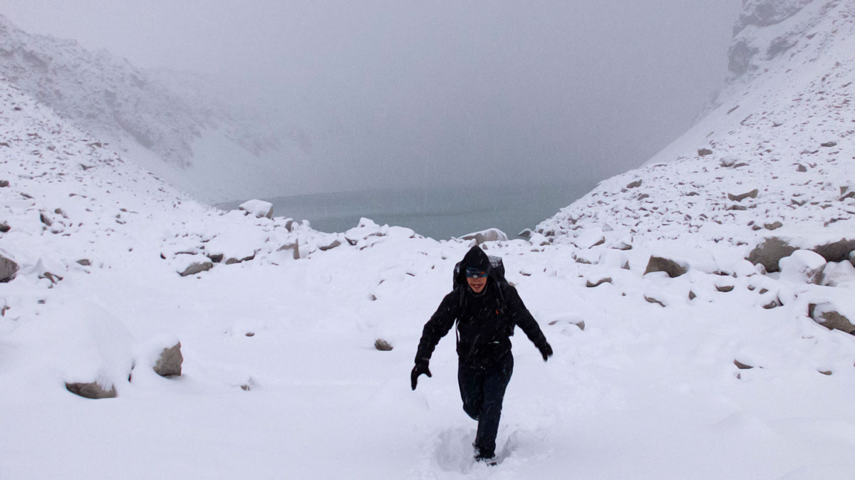 Torres del Paine neige