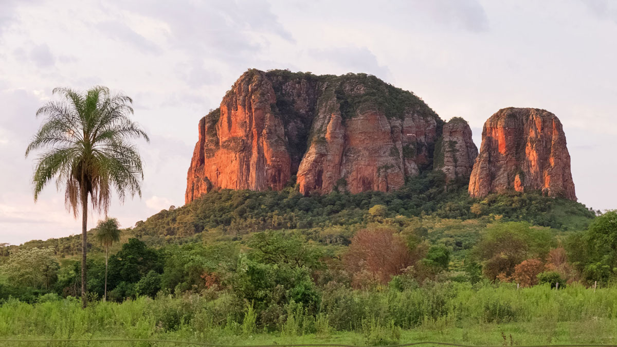 Paraguay Cordillera Amambay Cerro Memby